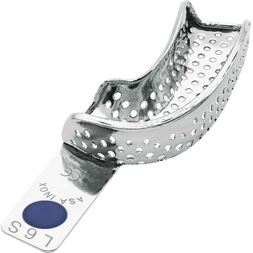 PERMA-LOCK avtrykkskje stk. øvre høyre nedre venstre delvis, perforert, blå, 2804-L6S