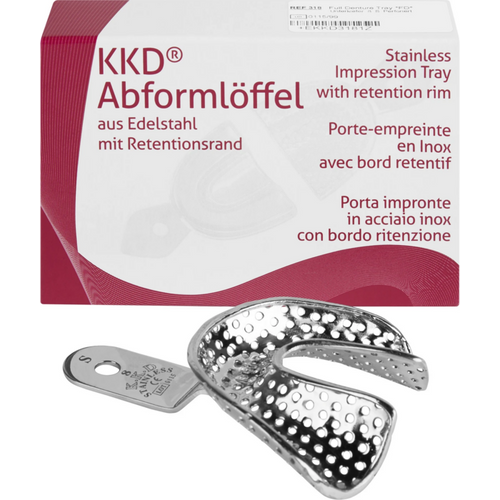 KKD avtrykkskje tannløs stk. UK-8 FDS, perforert