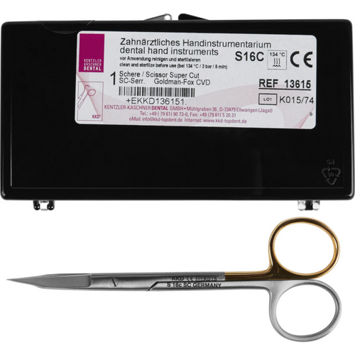 KKD SuperCut spesialsaks iht. Goldman Fox stk. S-16c SC 13 cm, buet