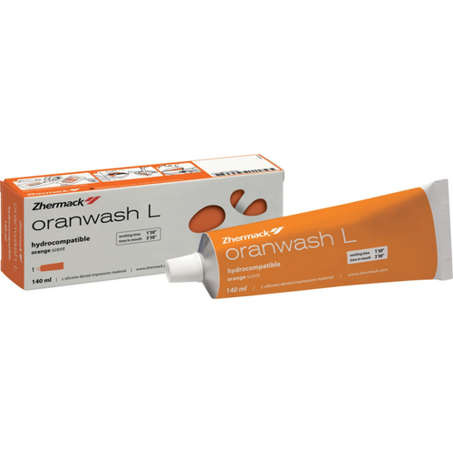 Oranwash L tube 140 ml silikon appelsinsmak