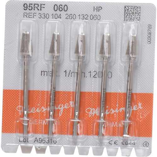 Stålfreser fres 95RF 5 fresere ISO 060, HP