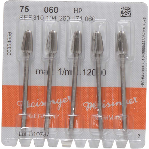 Stålfreser 75 5 fresere ISO 060, HP