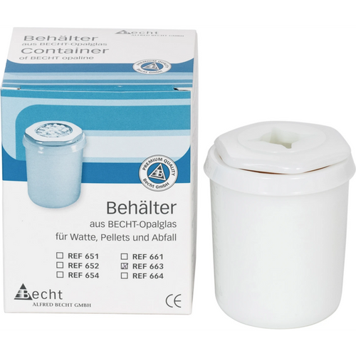 Avfallsbeholder stk. 80 mm, 66 mm høy