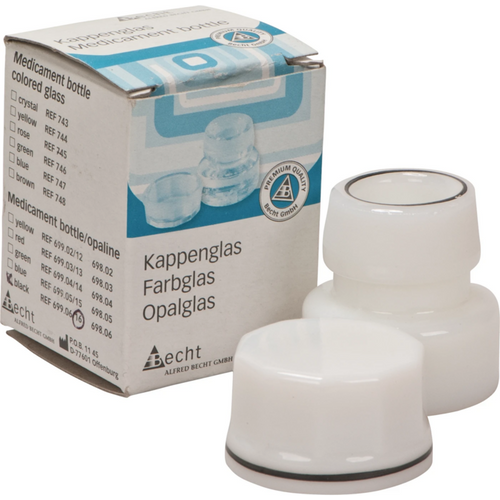 Kappeglass stk. med svart ring