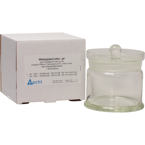 Bomullskrukker stk. 100 mm, 100 mm høy