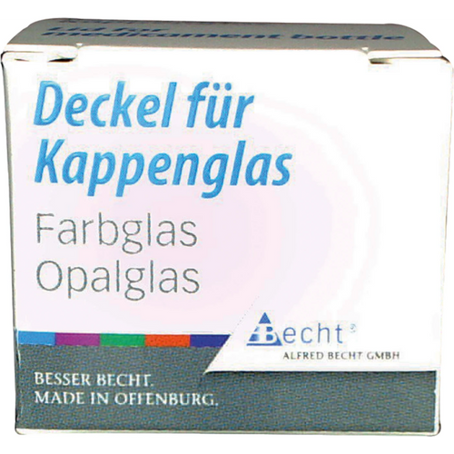 Fargede glasshetter stk. Erstatningslokk brun