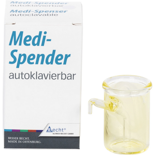 Medi dispenser beholdere stk. gul