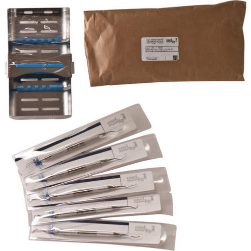 Gracey kurette startsett 4 curetter, 1 universalscaler