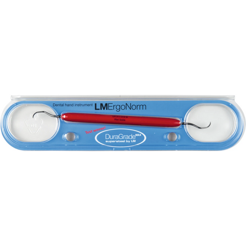 LM DuraGradeMAX mini sickle scaler stk. rød, LM-ErgoNorm skaft