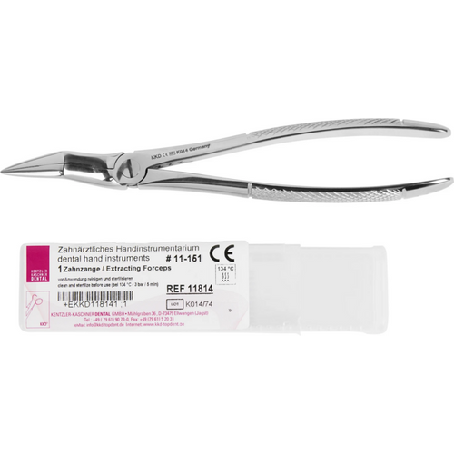 KKD ekstraksjonstang OK-røtter, rombeformet håndtak, figur 11-151