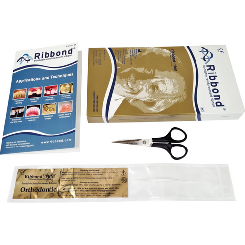 Ribbond THM startsett 68 cm, 1 mm, 0,18 mm, 1 saks, 1 tinnfolie, 1 bruksanvisning