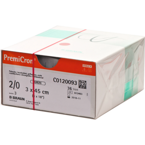 PremiCron 36 stk grønn, 3 x 45 cm, USP2/0