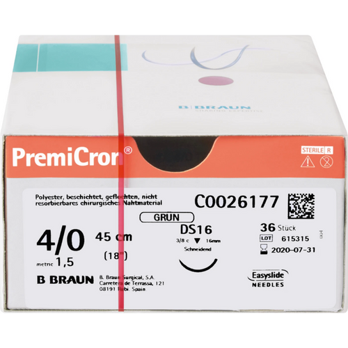 PremiCron 36 stk grønn DS16, 45 cm, USP4/0