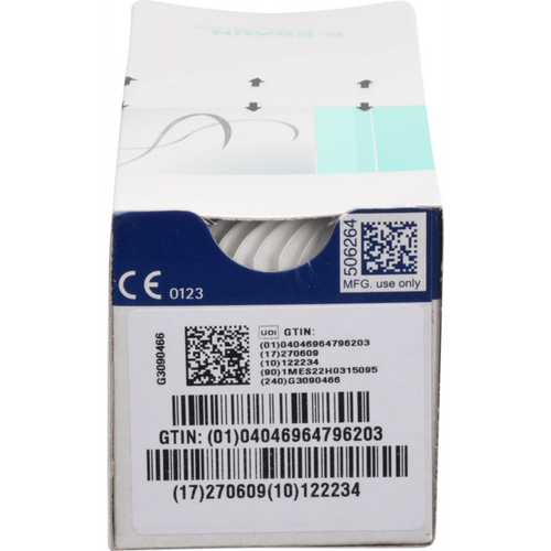 Optilene 12 stk. 45 cm, USP 5/0, GR19