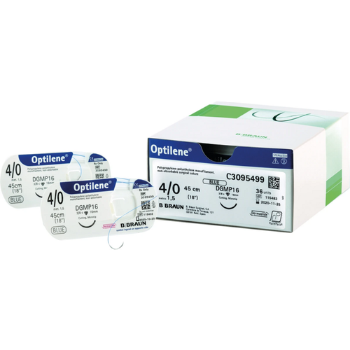 Optilene 36 stk. 45 cm, USP 4/0, DGMP 16RCP