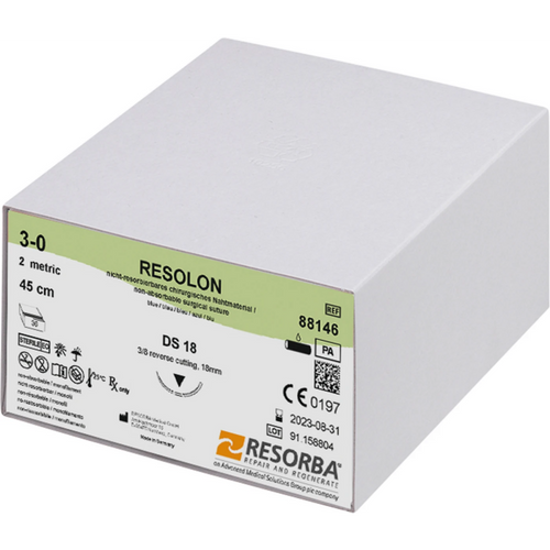 RESOLON 36 stk, blå, 45 cm, DS 18, USP 3/0