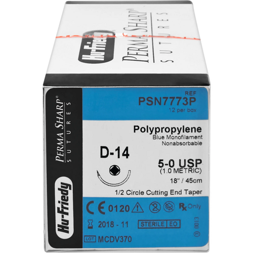 Sutur 12 stk Polypropylene 5-ONA/D-14