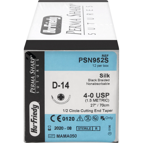 Sutur 12 stk Silke 4-ONA/D-14