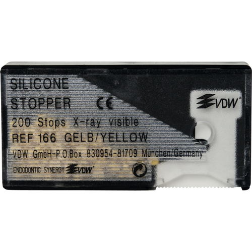Silicone  Stopper 200 stk. gul