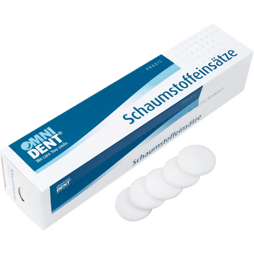 Skuminnlegg 50 stk. Ø 50 mm, høyde 5 mm