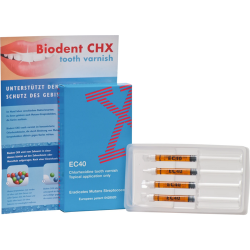 Tannemalje EC40 CHX 4 x 1,2 ml sprøyter