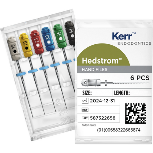 Hedstrøm filer 6 filer 30 mm ISO 070