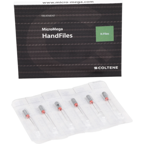 B6 K-Files 6 stk. 21 mm, ISO 008