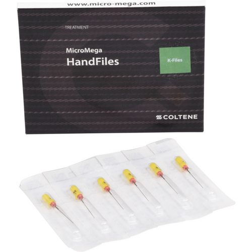 B6 K-Files 6 stk. 25 mm, ISO 020