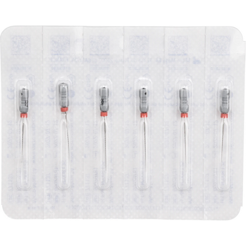 B6 H-Files 6 stk. 25 mm, ISO 008