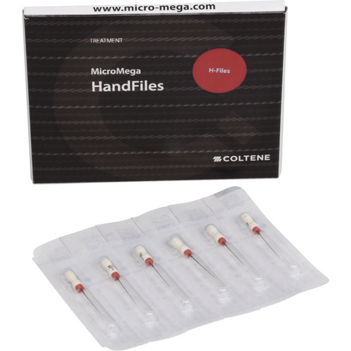 B6 H-Files 6 stk. 21 mm, ISO 015