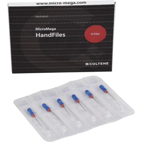 B6 H-Files 6 stk. 21 mm, ISO 030