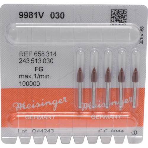 Universal polerere 9981 5 stk. brun, FG, figur 243, 7 mm, ISO 030