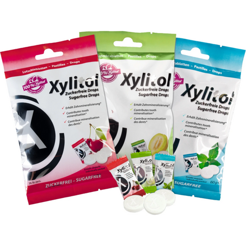 Xylitol Drops pose 26 stk kirsebær