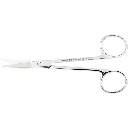 Tannkjøttsaks stk. buet 12 cm, 0300-2