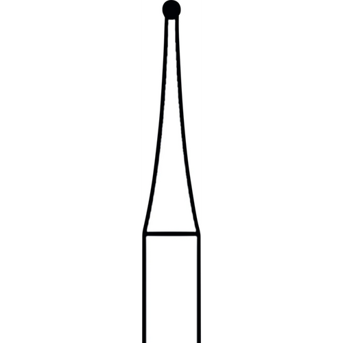 Stålbor 1 5 stk RA, figur 001, kule, ISO 008