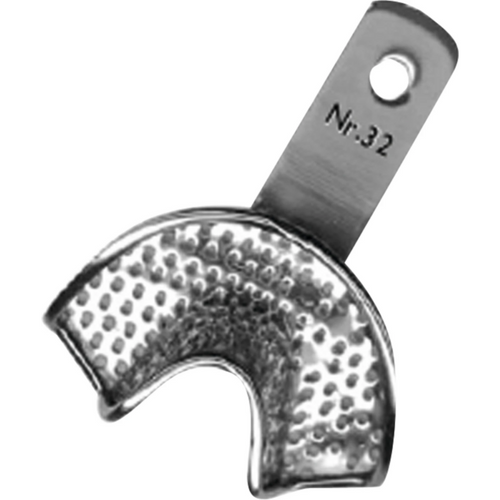 Wiro-lock avtrykkskje stk. 32P UK, delvis sagtannet front, perforert