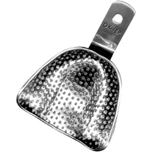 Wiro-lock avtrykkskje stk. OK-1EP, størrelse XL, perforert, for tannløse kjever