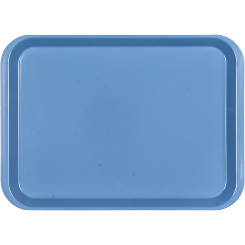 B-Lok Tray stk. brett 34 x 24,5 x 2,2 cm, uten skillevegger blå