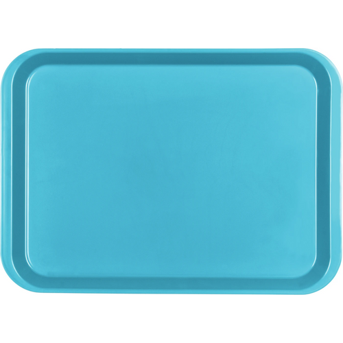 B-Lok Tray stk. brett 34 x 24,5 x 2,2 cm, uten skillevegg turkis