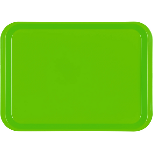 B-Lok Tray stk. brett 34 x 24,5 x 2,2 cm, uten inndeler neongrønn