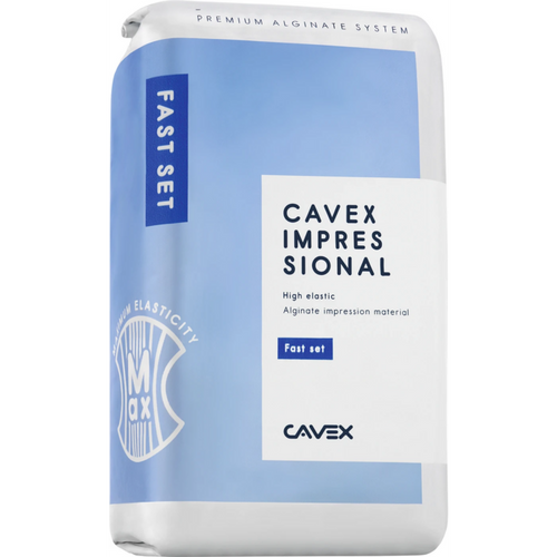 CAVEX Impressional pose 500 g Fast Set spearmint, blå