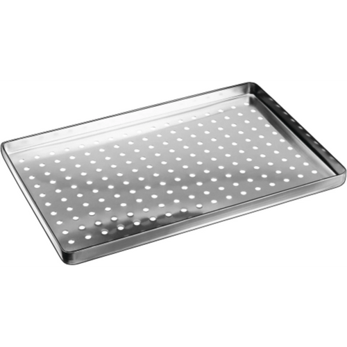 Norm brett rustfritt stål stk. bunn perforert, 3033