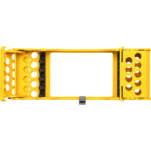 E-Z Jett kassett stk. 20,2 x 9,7 x 3 cm, for 5 instrumenter neon gul