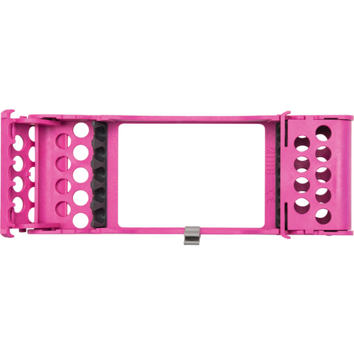 E-Z Jett kassett stk. 20.2 x 9.7 x 3 cm, for 5 instrumenter neon rosa