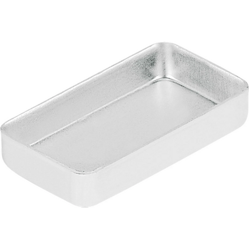 Aluminiumsboks stk. (B x H x D) 49 x 10 x 26 mm