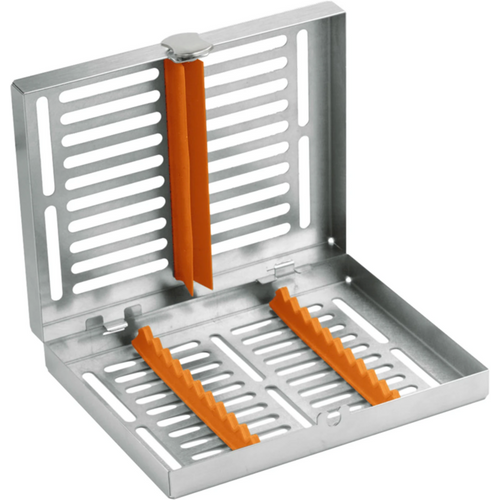 Instrumentkassett MIDI stk. oransje, 182 x 144 x 34 mm, for 10 instrumenter