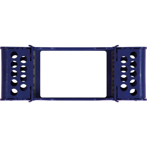 E-Z Jett kassett stk. 20,2 x 9,7 x 3 cm, for 5 instrumenter mørkeblå