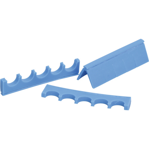 EASY-CLIP stk. Silikoninnlegg blå, for 5 instrumenter