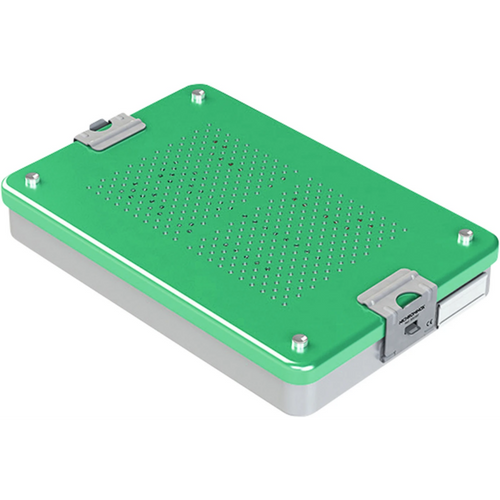 Aluminiumsboks 30X20 stk. grønn