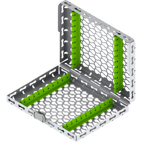 Galaxy kassett Auto Grip stk. for 20 instrumenter, 18 x 14, grønn
